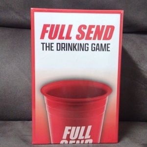 Full Send Drinking Game Red Cups With Truth or Dare Cards